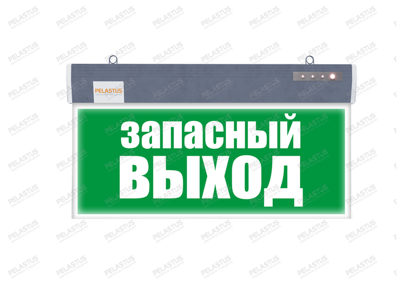 Указатель аварийного выхода «Запасный выход» PL P12 — аварийное освещение Екатеринбург